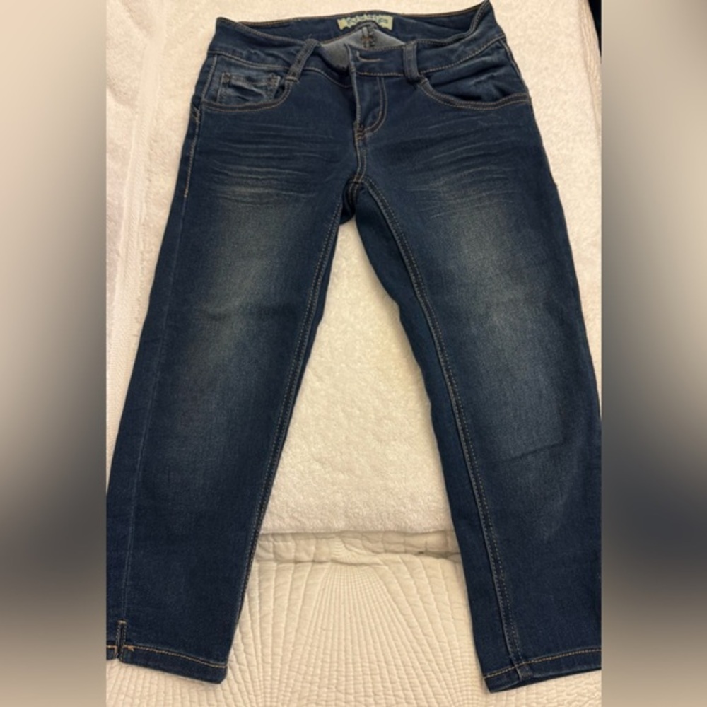 Paris Blue Jeans Low Rise Capris 0